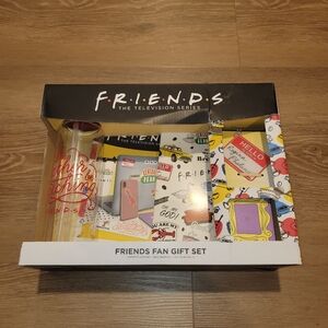Paladone Friends Fan Gift Set | Includes Notebook, Water Bottle, Decal Stickers